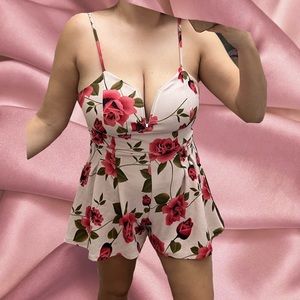 Charlotte Russe Rose Romper